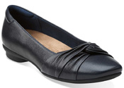 Candra Gleam in Navy by Clarks